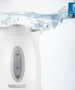 Aigostar Sea 30CDW – Bollitore elettrico in plastica da 2200W con capacità da 1.7L. Protezione Boil-dry. BPA FREE. Design Esclusivo