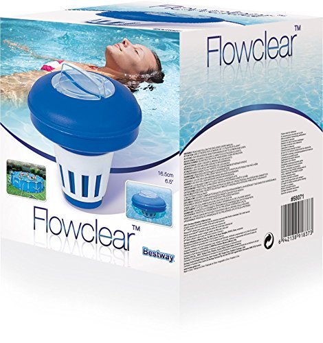 Bestway 58071 Dosatore di cloro galleggiante per piscine fuoriterra Bestway