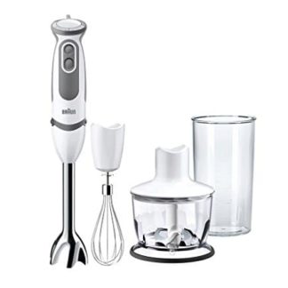 Braun Minipimer MultiQuick 5 Vario MQ 5035 Sauce Mixer a Immersione Braun MQ5035 Sauce Multiquick 5 Blender BiancoGrigio 0 324x324 - Braun Minipimer MultiQuick 5 Vario MQ 5035 Sauce Mixer a Immersione
