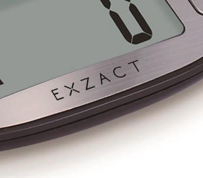 EXZACT EX4350 Premium Bilancia Elettronica da Cucina ad Alta Precisione con Ampio Display in Acciaio Inossidabile con Ciotola per Mescolare – 5kg / 11lb