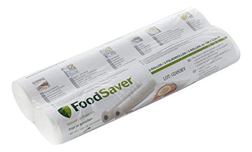 FoodSaver Rotolo Termosigillabile per Sigillatrice per Sottovuoto, 28 cm x 5.5 m, senza BPA, 2 Pezzi