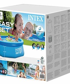 Intex 28122 Easy Set Piscina Rotonda, 305 x 76 cm, con Pompa Filtro