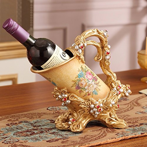 KHSKX Cremagliere del Vino Europei, Accessori per la casa Soggiorno Decorazione, mobili Armadio in Ceramica Artigianato Creativo Vino, 28 * 31cm,D KHSKX Cremagliere del vino europei accessori per la casa soggiorno decorazione mobili armadio in ceramica artigianato creativo vino 28 31cmD 0 - KHSKX Cremagliere del Vino Europei, Accessori per la casa Soggiorno Decorazione, mobili Armadio in Ceramica Artigianato Creativo Vino, 28 * 31cm,D