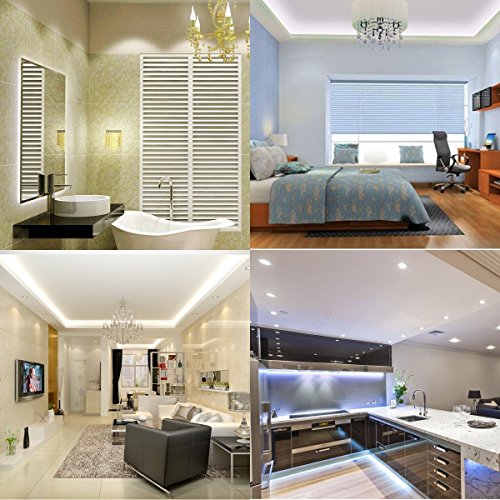 LEDMO Striscia Led bianco freddo 6000K 12V,SMD2835-300led IP65 ... LEDMO Striscia Led bianco freddo 6000K 12V,SMD2835-300led IP65 ...
