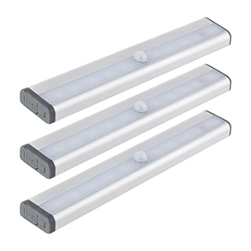 SEBSON® 3x LED sottopensile batteria, sensore movimento ... SEBSON® 3x LED sottopensile batteria, sensore movimento ...
