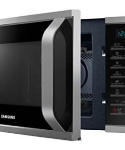 Samsung MC28H5015CS Forno a Microonde Combinato da 900 + 1500 + 2100 W con Grill e Piatto Doratore, 28 Litri, Grigio