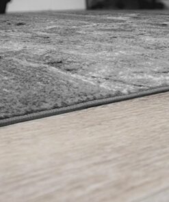 Tappeto Pavimento In Pietra Aspetto Marmo Design Tappeto Moderno Per Soggiorno Grigio Prezzo Eccezionale, Größe:160×220 cm