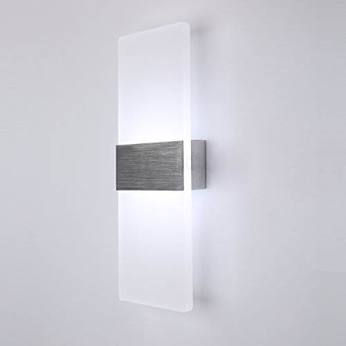 Lampada da parete a led applique ideale per camera da letto ... Lampade da muro a led
