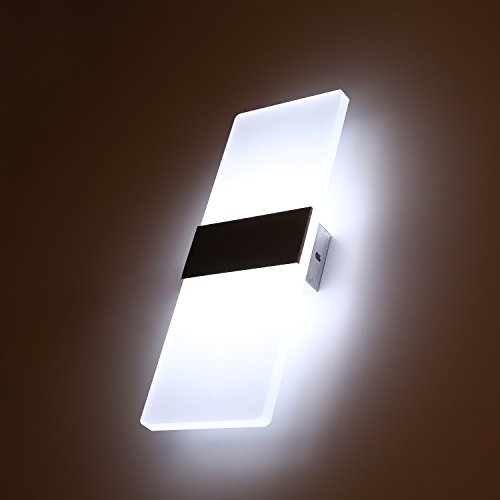 Lampada da parete a LED applique ideale per Camera da letto ... Lampada da parete a LED applique ideale per Camera da letto ...