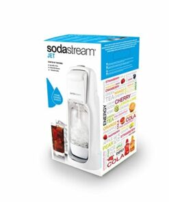 Sodastream Jet Gasatore d’Acqua Frizzante, Bianco, 43 cm