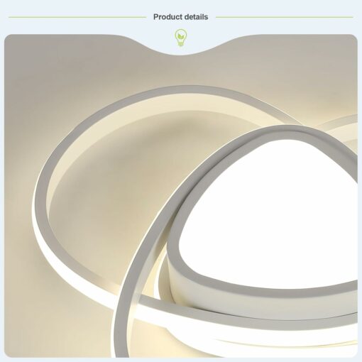 Tealight Lampada da Soffitto LED Moderna, Lampadario Soggiorno 36W 4050lm, Lampadario Camera da Letto per Soggiorno Cucina Bagno Camera da Letto Corridoio, Luce Naturale 4500K, Diametro 30cm